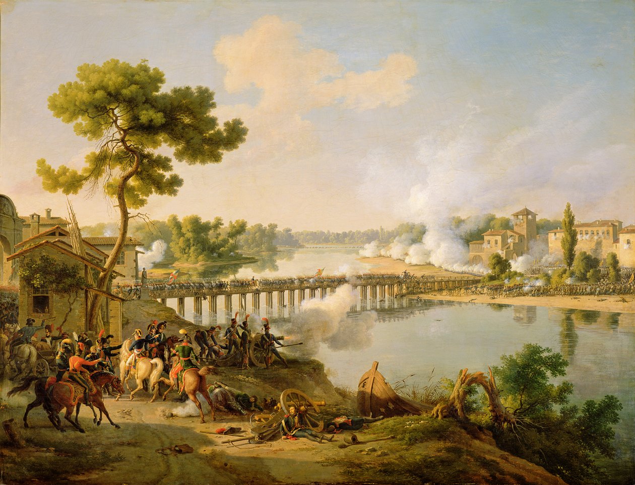 General Bonaparte Giving Orders at the Battle of Lodi by Louis Lejeune