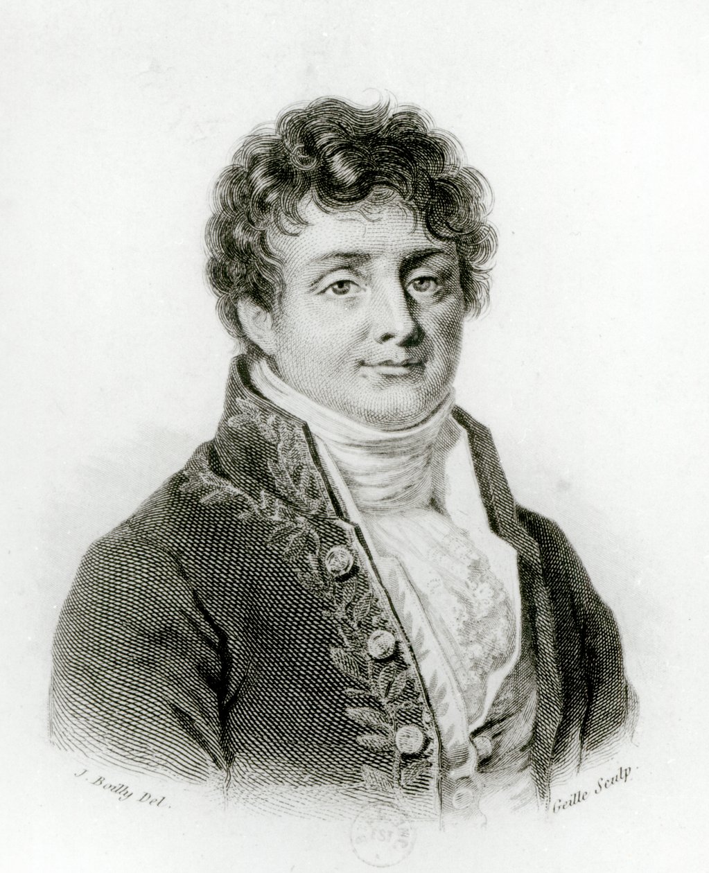 Portrait of Joseph Fourier (1768-1830) by Louis Leopold Boilly