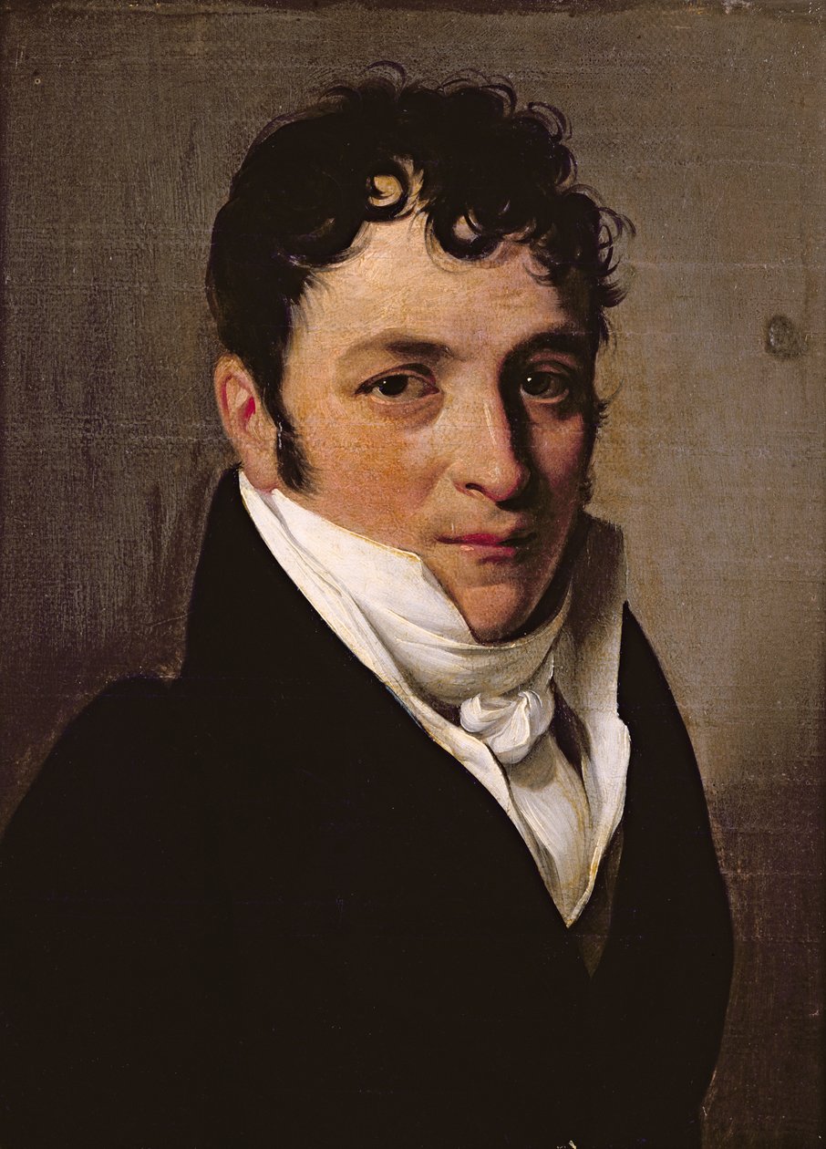 Portrait of a Man, Presumed to be Pierre Jean Garat by Louis Leopold Boilly