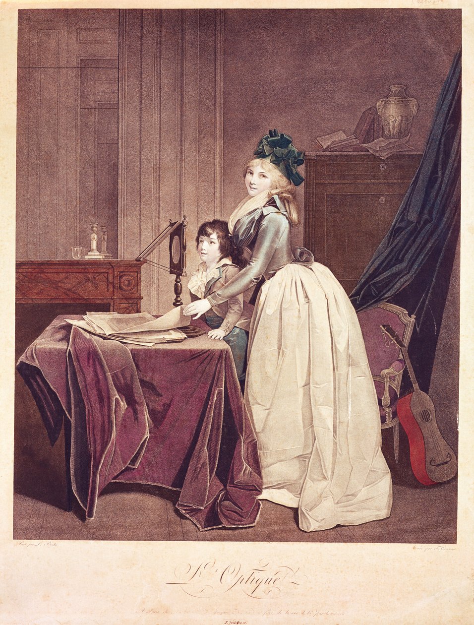 The Optical Illusion, 1794 by Louis Leopold Boilly