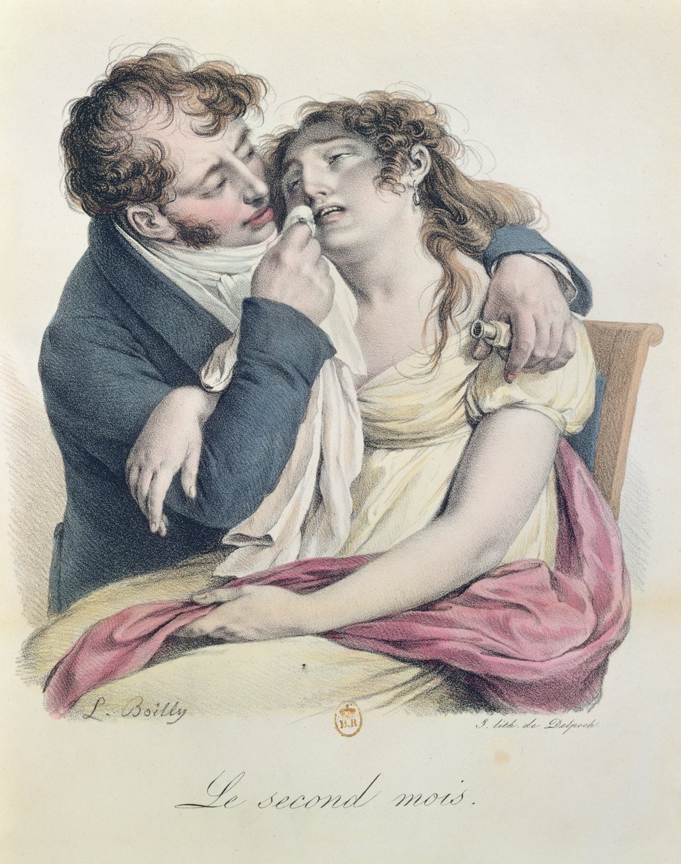 The Second Month of Pregnancy by Louis Leopold Boilly