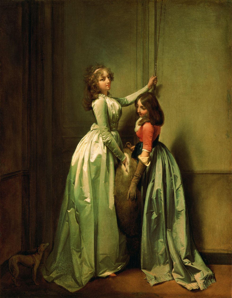 At the Entrance by Louis Leopold Boilly