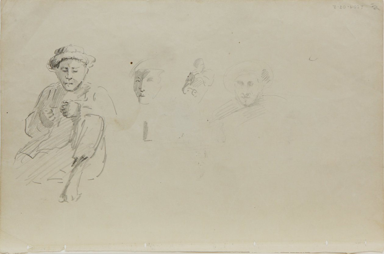Drawing by Louis Marie Faudacq