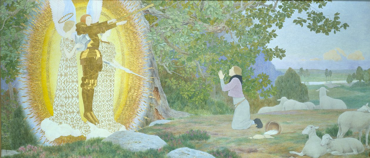 The Vision and Inspiration, from Joan of Arc Series A, 1911 by Louis Maurice Boutet de Monvel