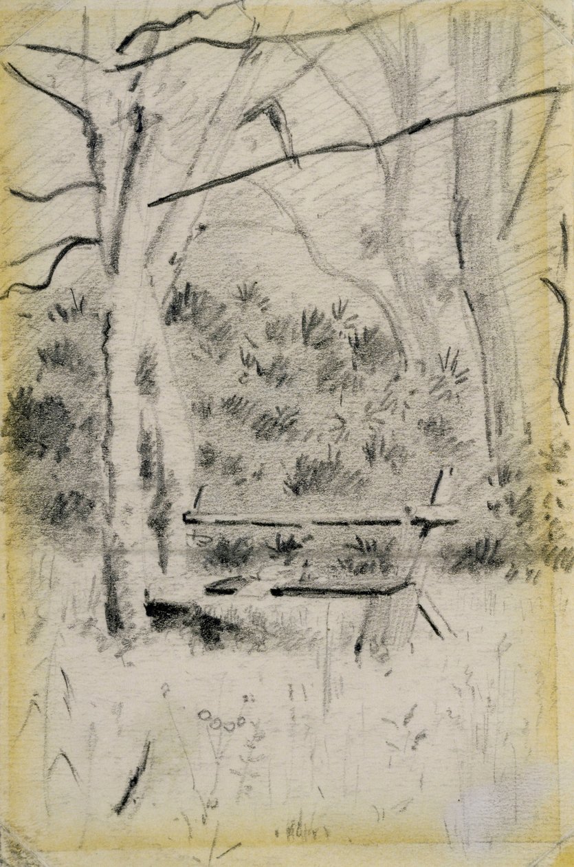 The Bench by Louis Michel Eilshemius