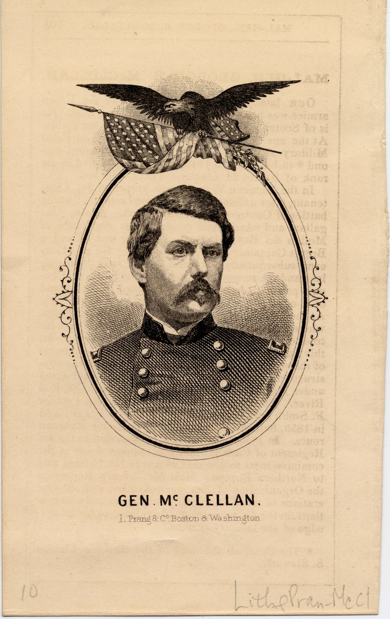 General McClellan by Louis Prang