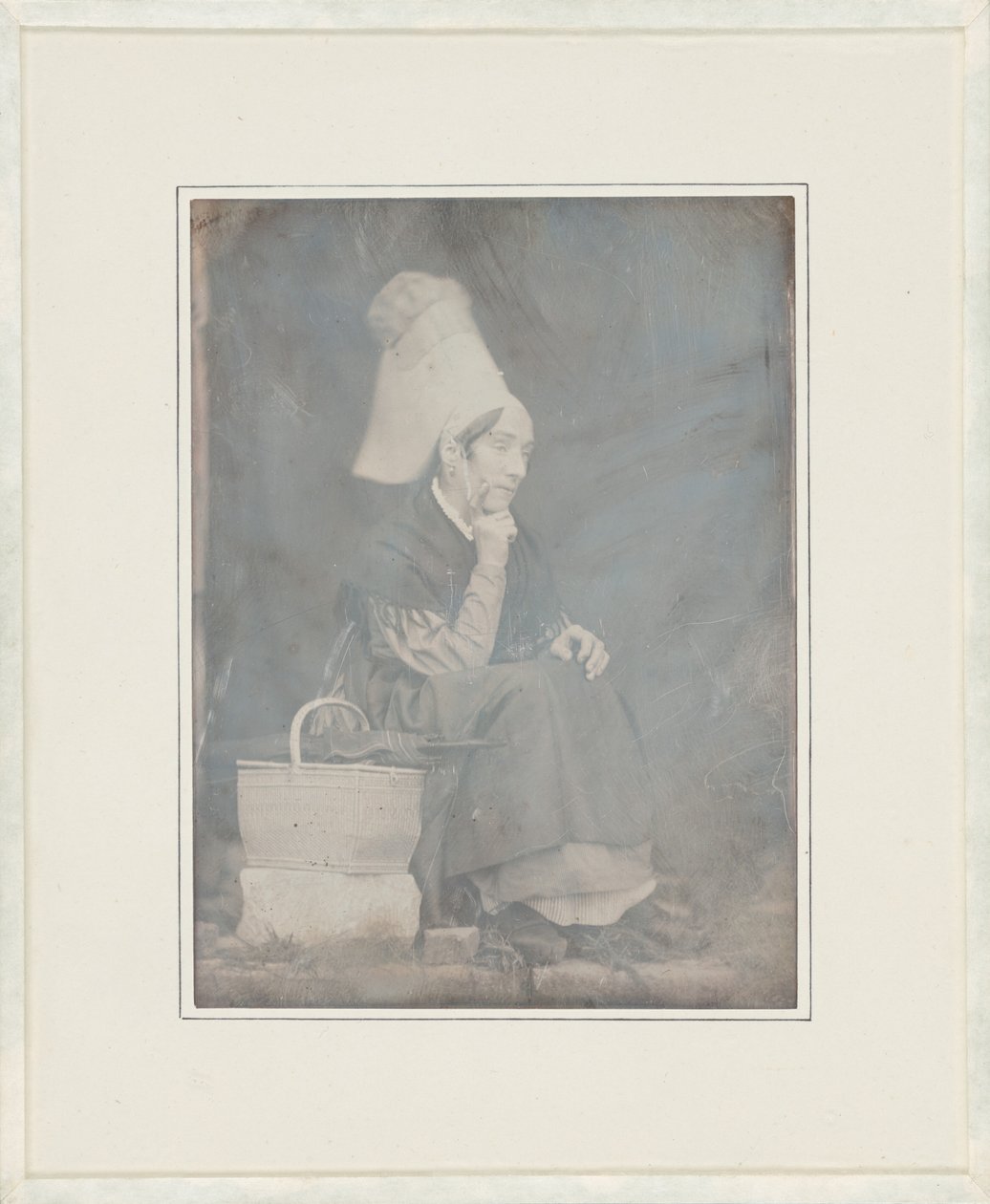 Portrait of a Woman from Lisieux, Argentelle by Louis Adolphe Baron Humbert de Molard