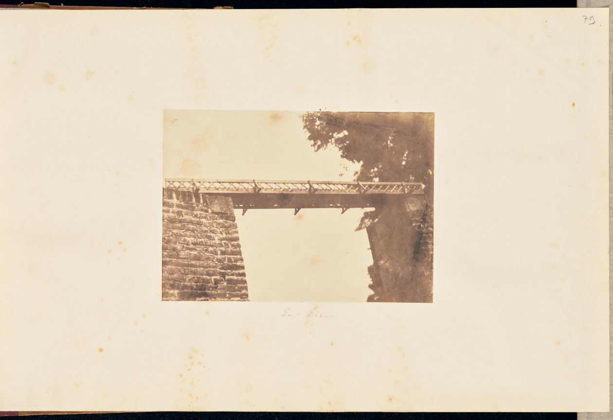 Perain Bridge by Louis Alphonse Davanne