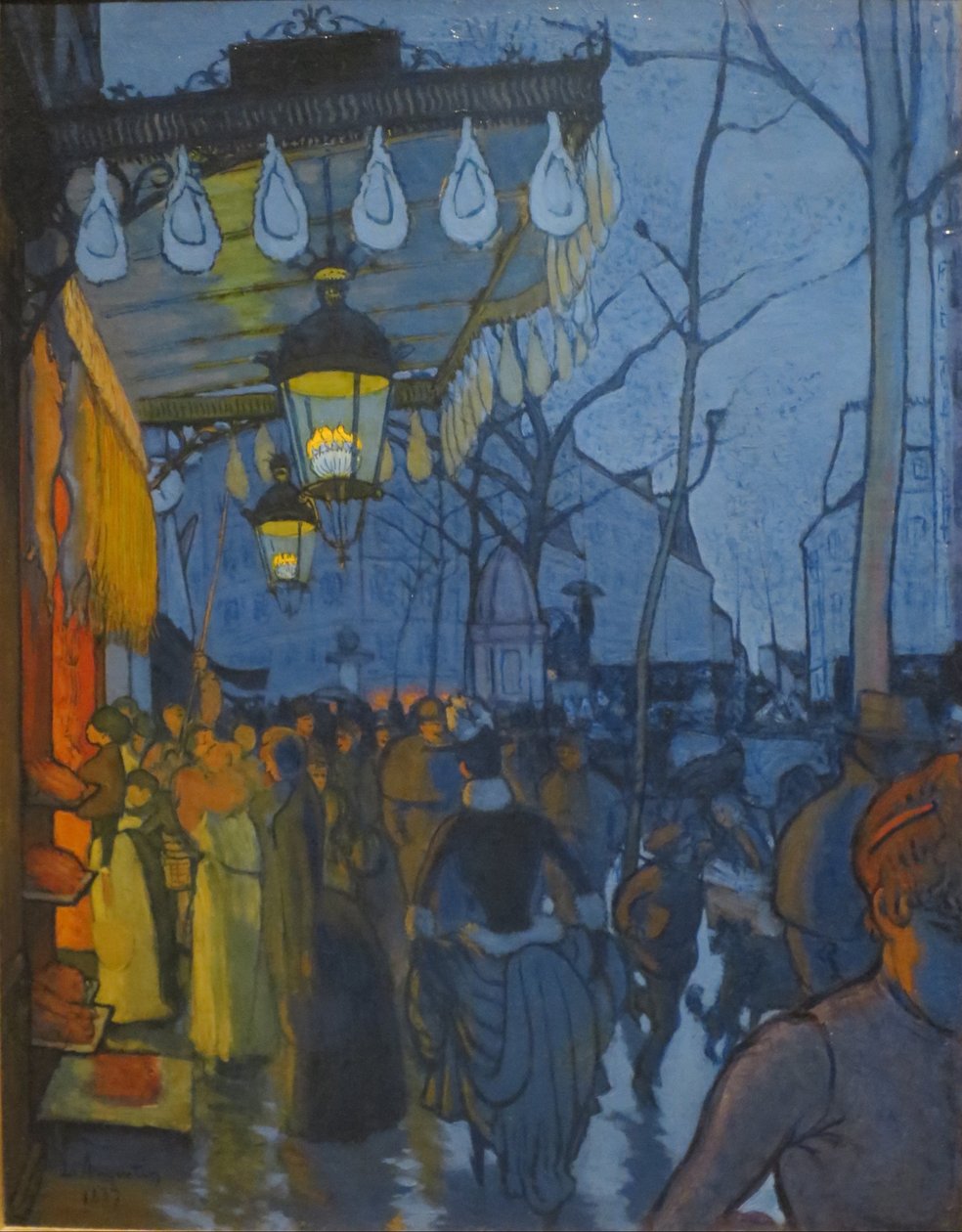 Avenue de Clichy: Five O’Clock in the Evening by Louis Anquetin