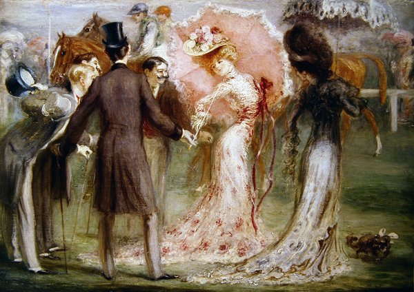 The Weigh in at the races by Louis Anquetin