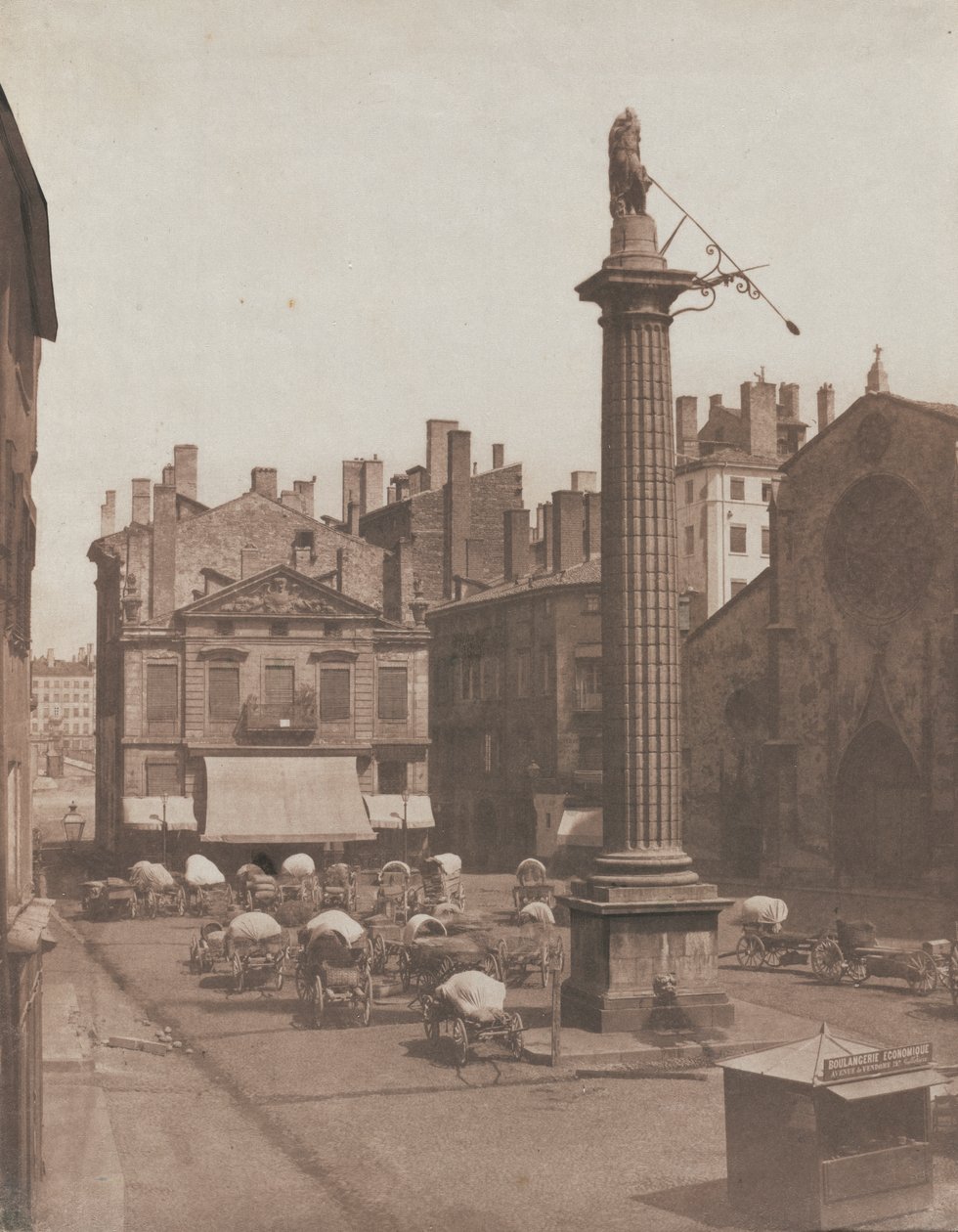 Untitled (Place des Cordeliers) by Louis Antoine Froissart