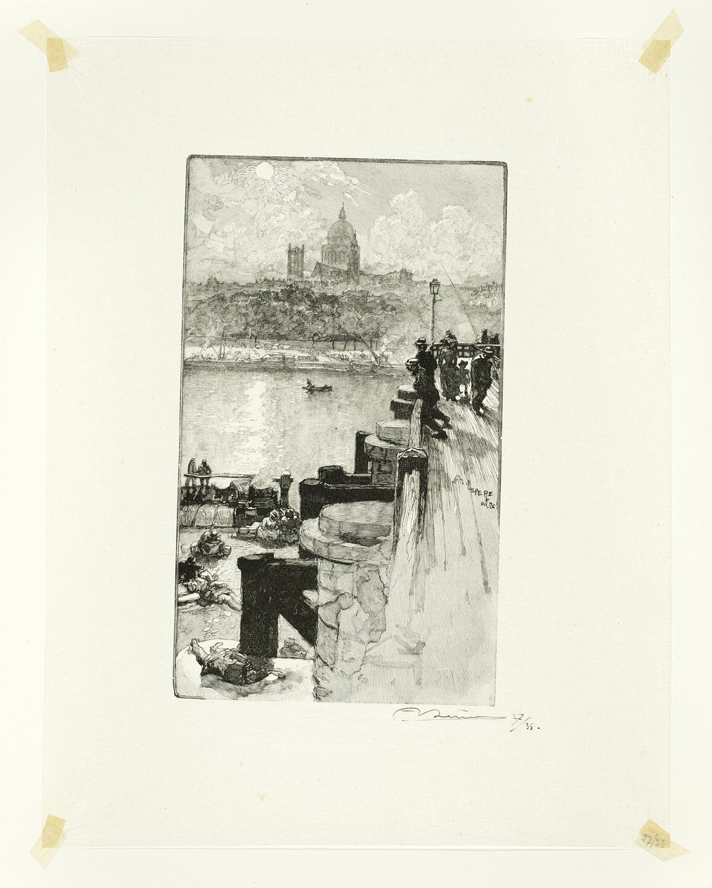 The Montagne Sainte-Geneviève, rue de l