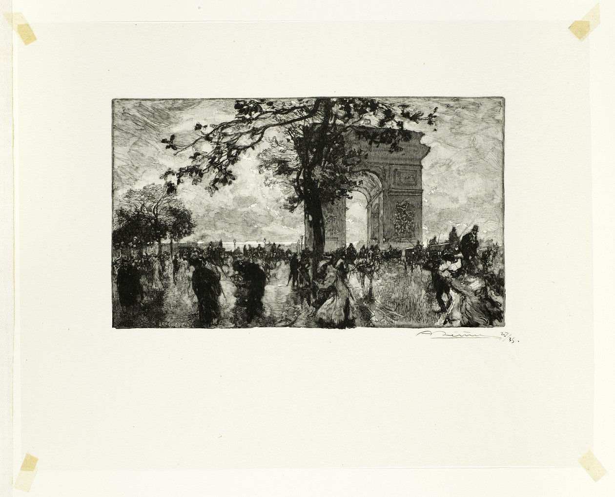 Return from the Woods, Place de l
