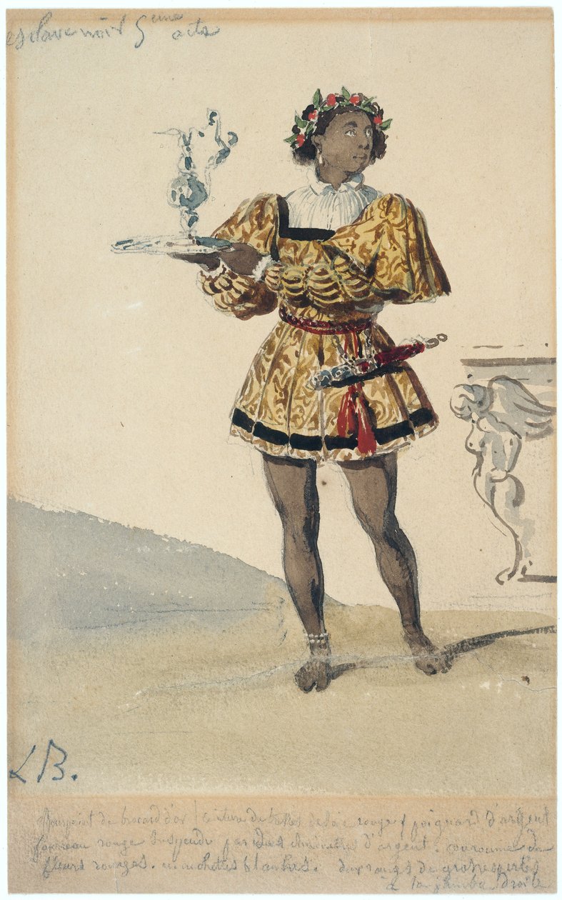 Black Slave by Louis Boulanger