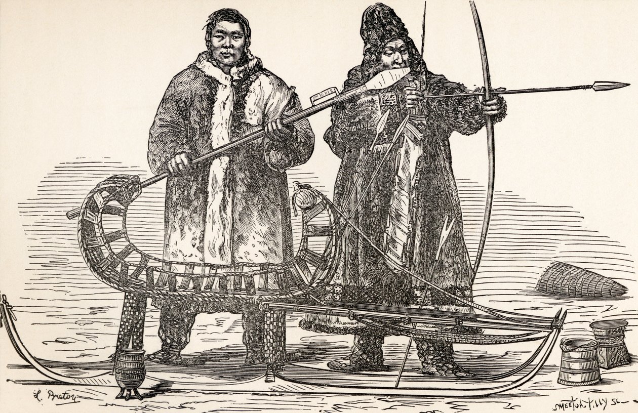 Native Buryats from the Buryat Republic, Russia, from 