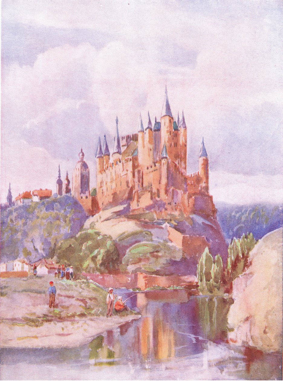 The Alcazar, Segonia by Louis Burleigh Bruhl