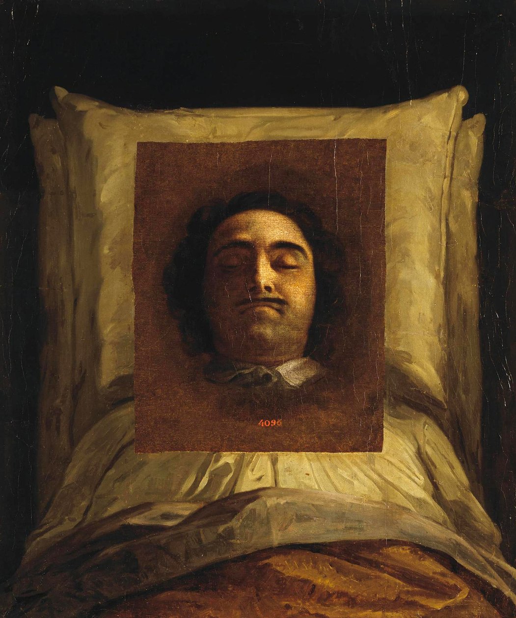 Peter I on His Deathbed by Louis Caravaque