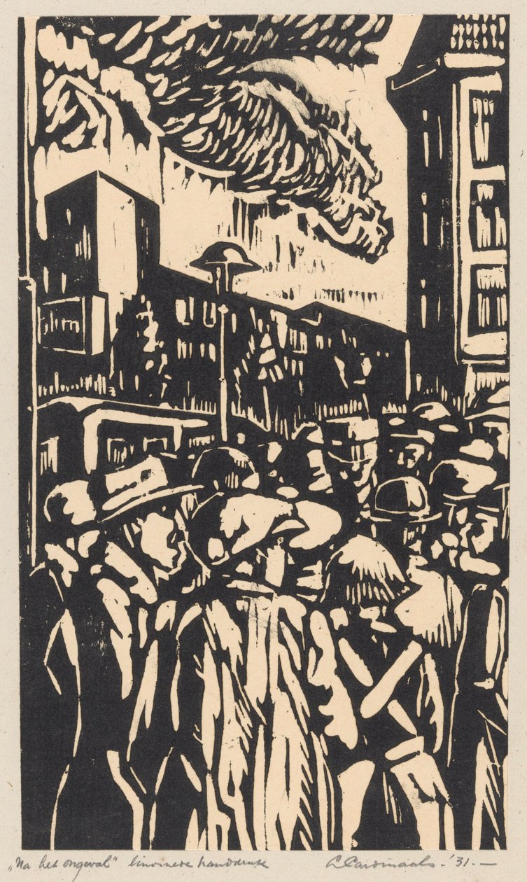 After the Accident by Louis Cardinaals (signed by artist)