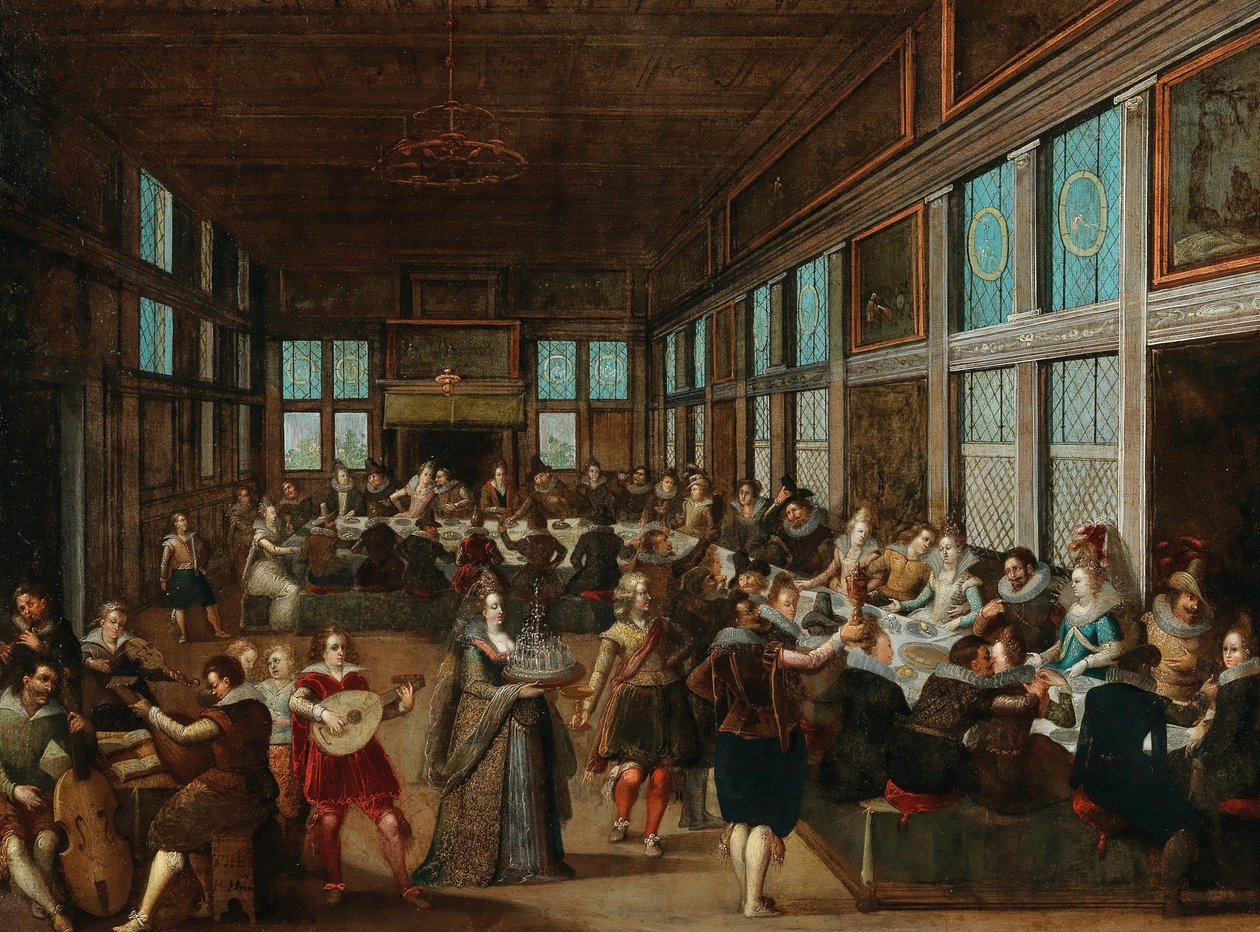Wedding Society by Louis Caullery de
