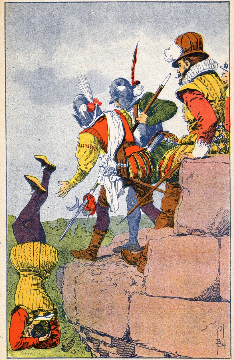 Cruelty of the Protestant Armies of the Baron des Adrets by Louis Charles Bombled