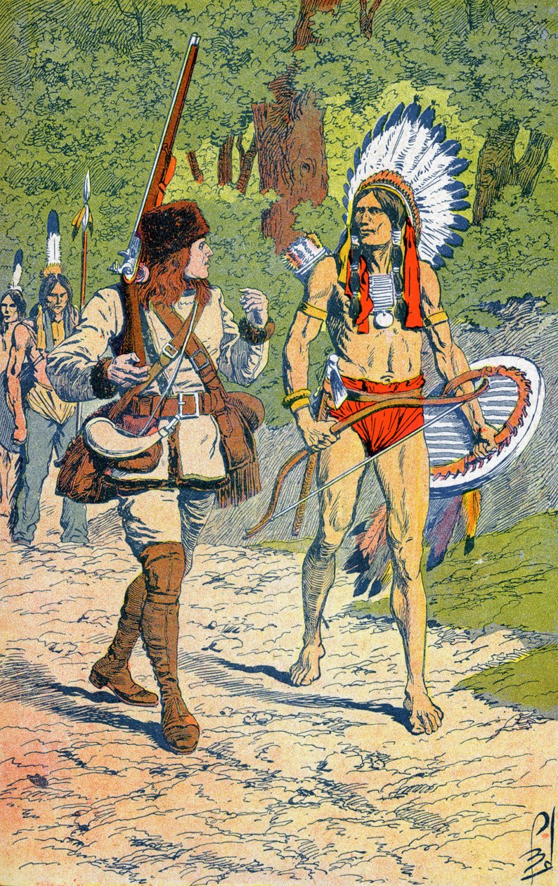 French And Native American Art Lot Antoine Tzapoff (French/American,