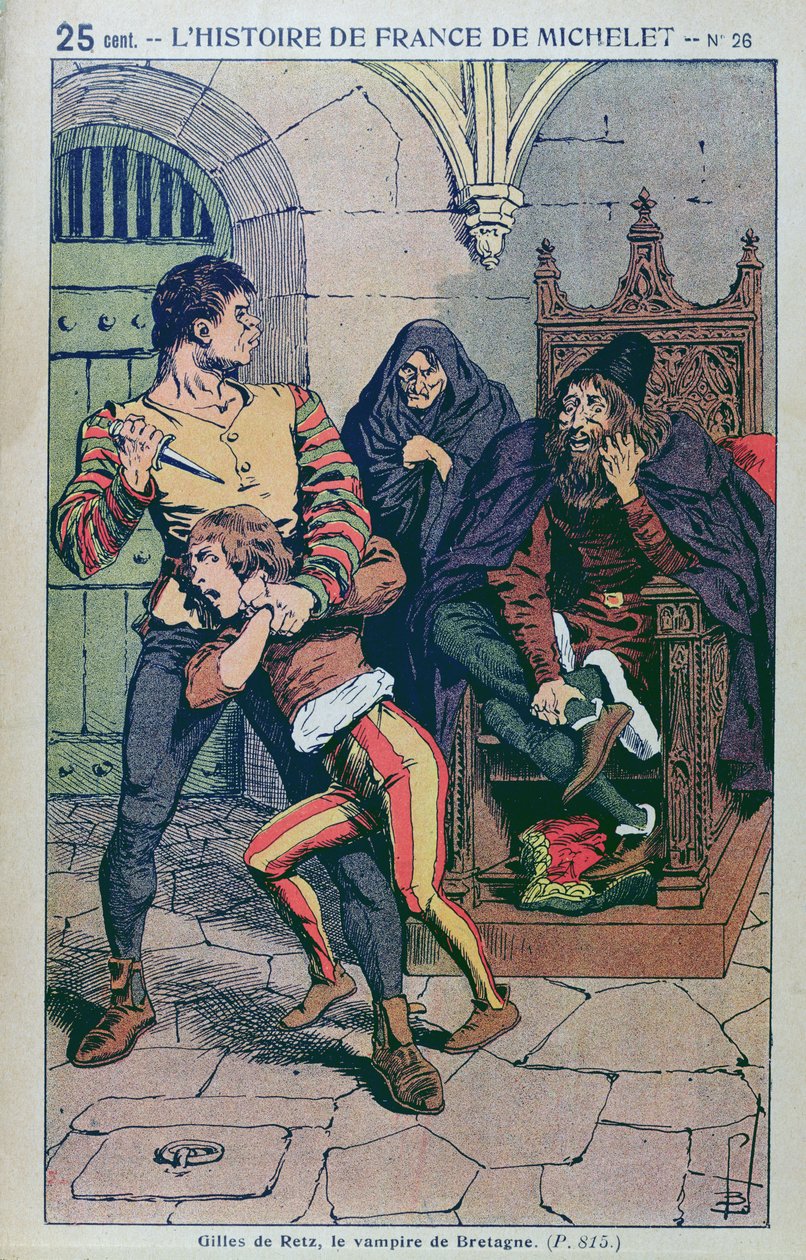 Gilles de Laval (1404-40) Lord of Rais, in 