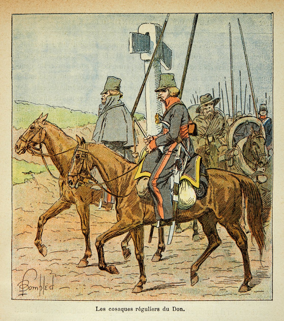 Illustration by Louis Bombled from the book 