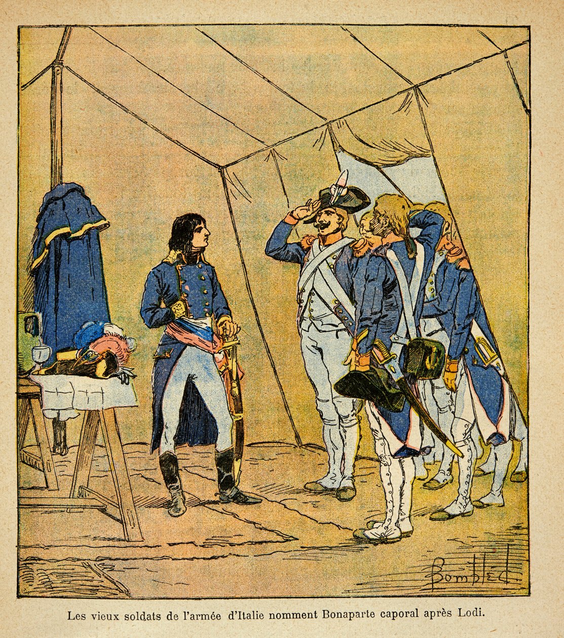 Illustration by Louis Bombled (1862-1927) from the Book 