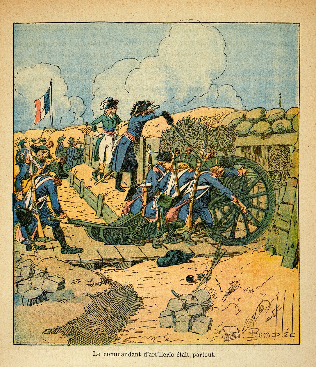 Illustration by Louis Bombled from the book 