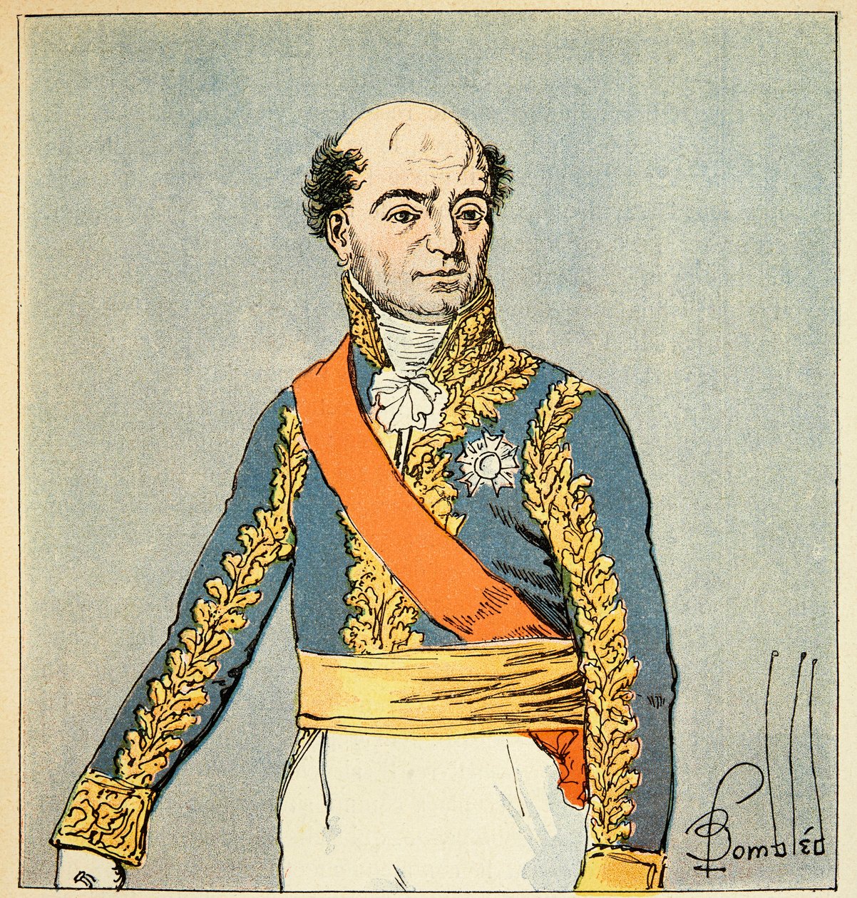 Illustration by Louis Bombled from the book 