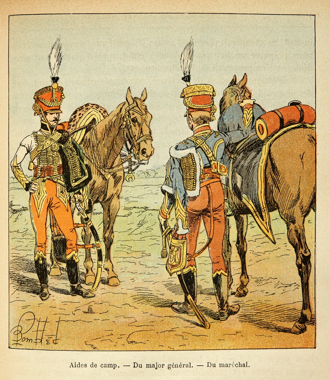 Aide de camp of the great army: of the major general and of the marshal from the book 
