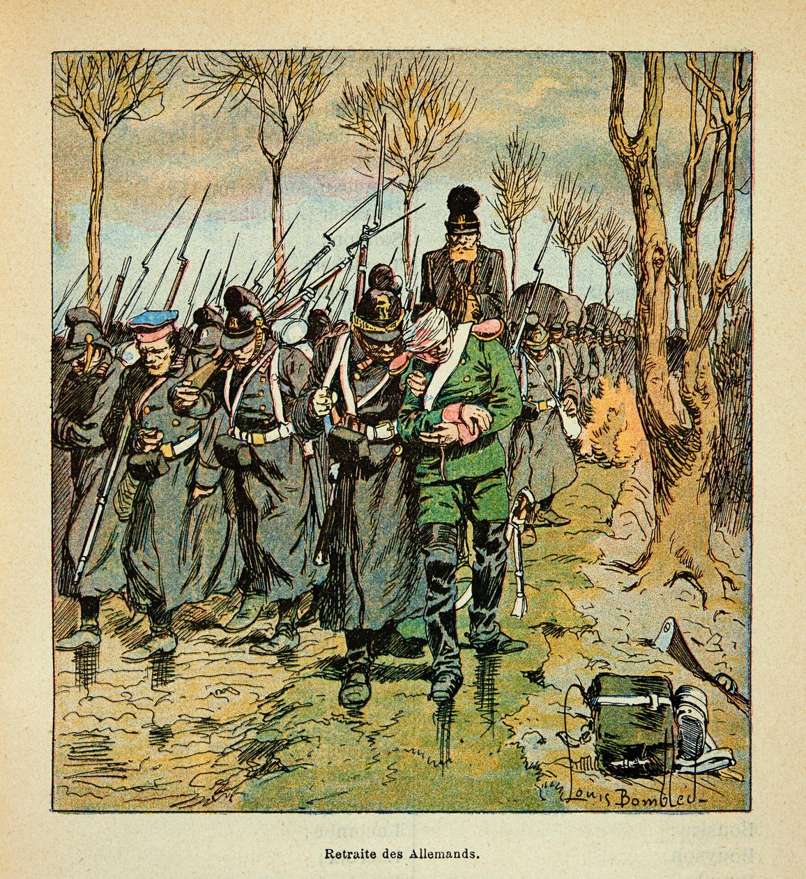 The Army of the Loire: Retreat of the German Army After the Battle of Coulmiers on 9 November 1870 by Louis Charles Bombled
