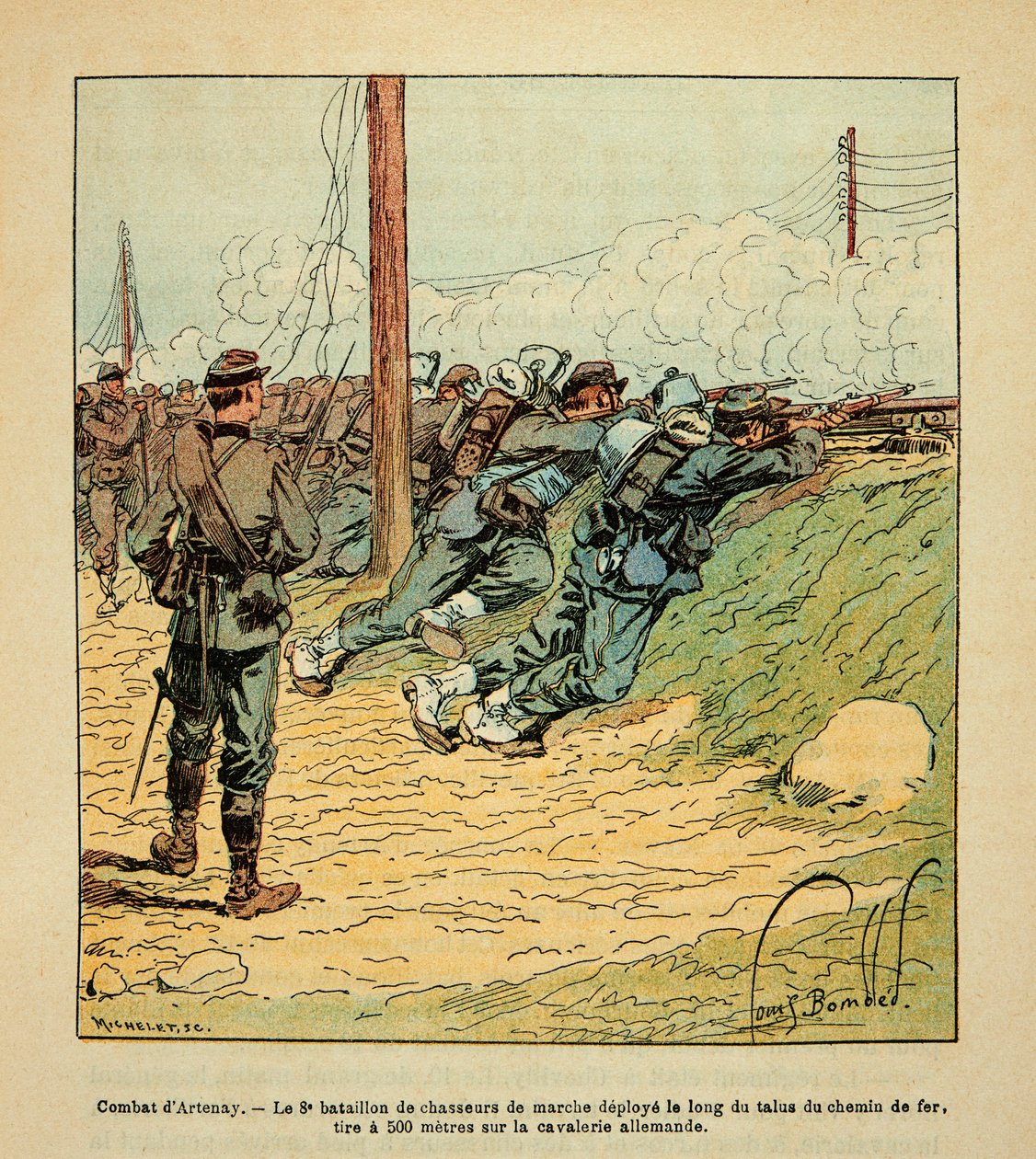 The Army of the Loire: Combat of Artenay on October 10 by Louis Charles Bombled
