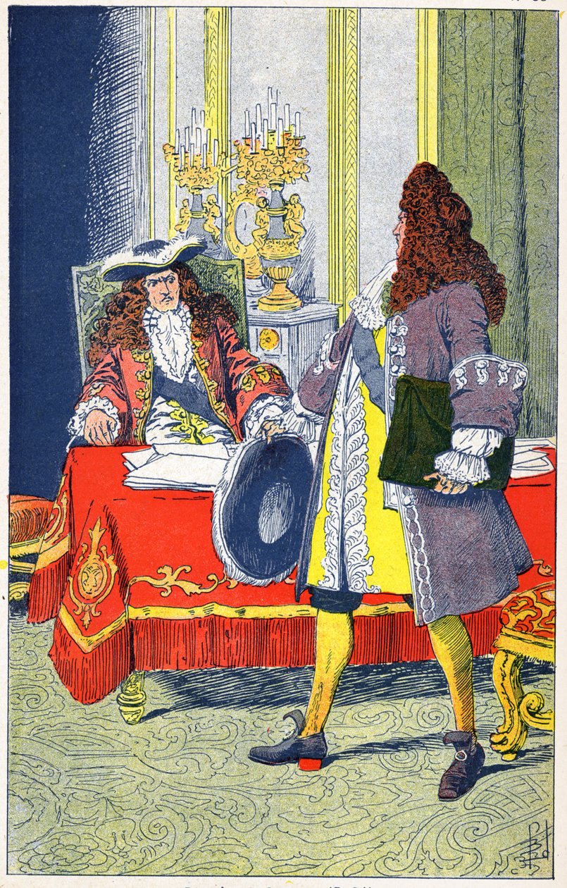 Louis XIV and Louvois by Louis Charles Bombled