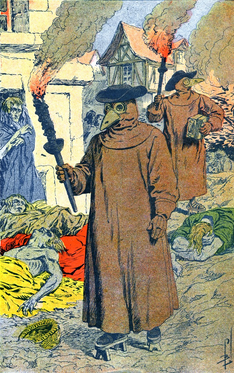 Plague of Marseille by Louis Charles Bombled