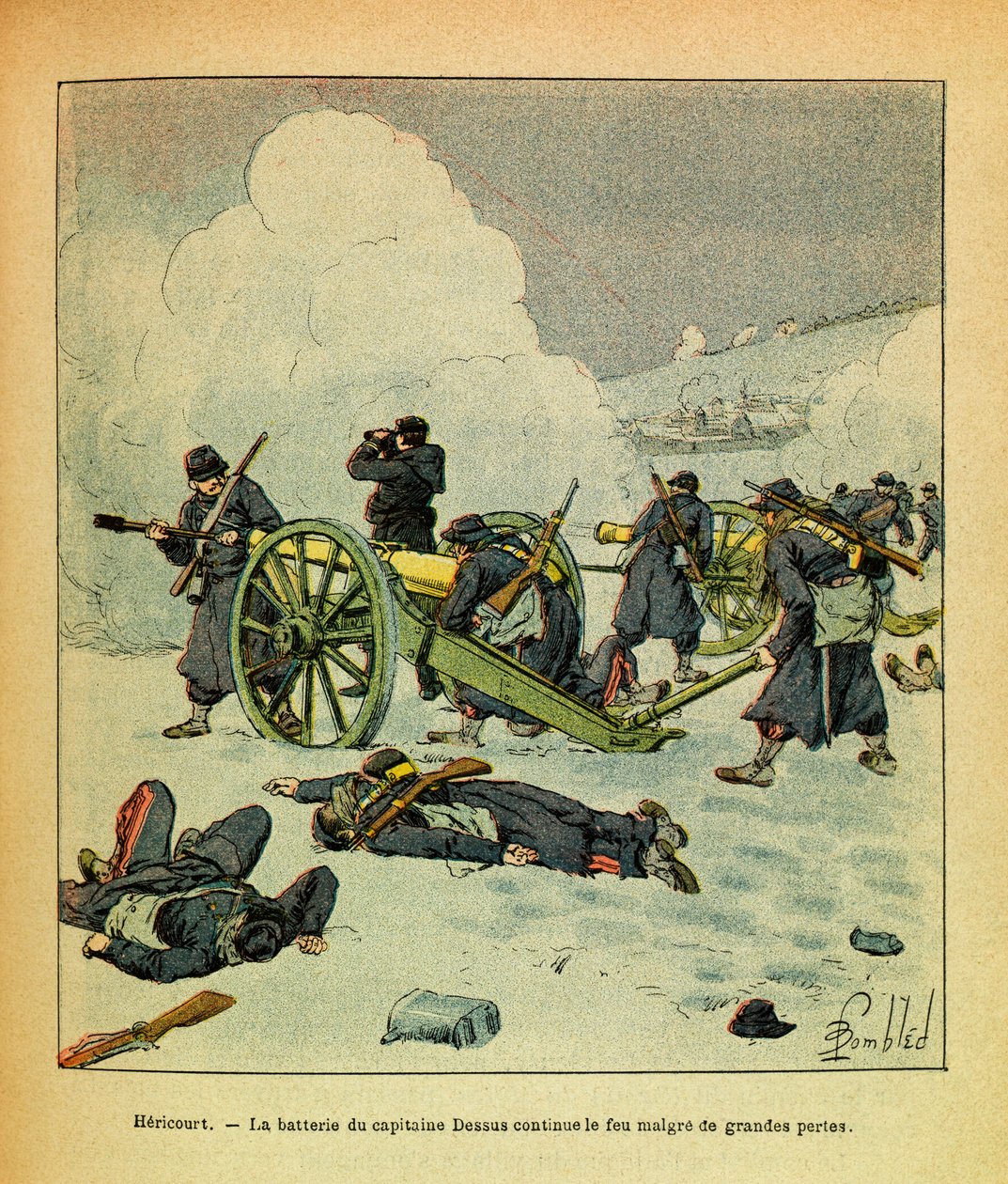 The Eastern Army of Eugene Sergeant, Illustrated by Louis Bombled: Captain Dessus