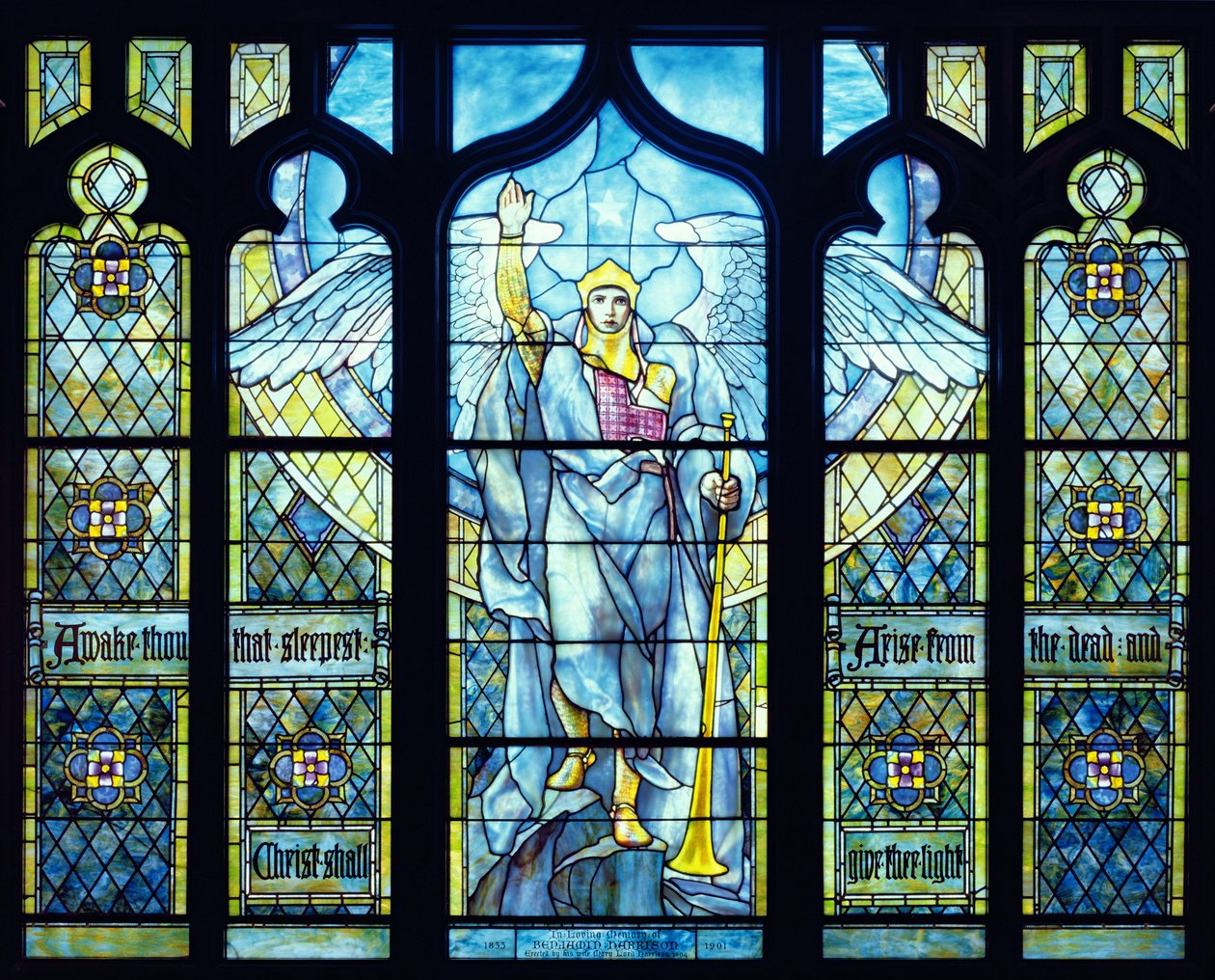 Angel of the Resurrection, 1904 by Louis Comfort Tiffany