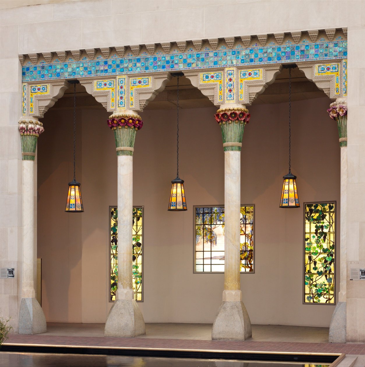 Architectural Elements from Laurelton Hall, Oyster Bay, New York, c.1905 by Louis Comfort Tiffany
