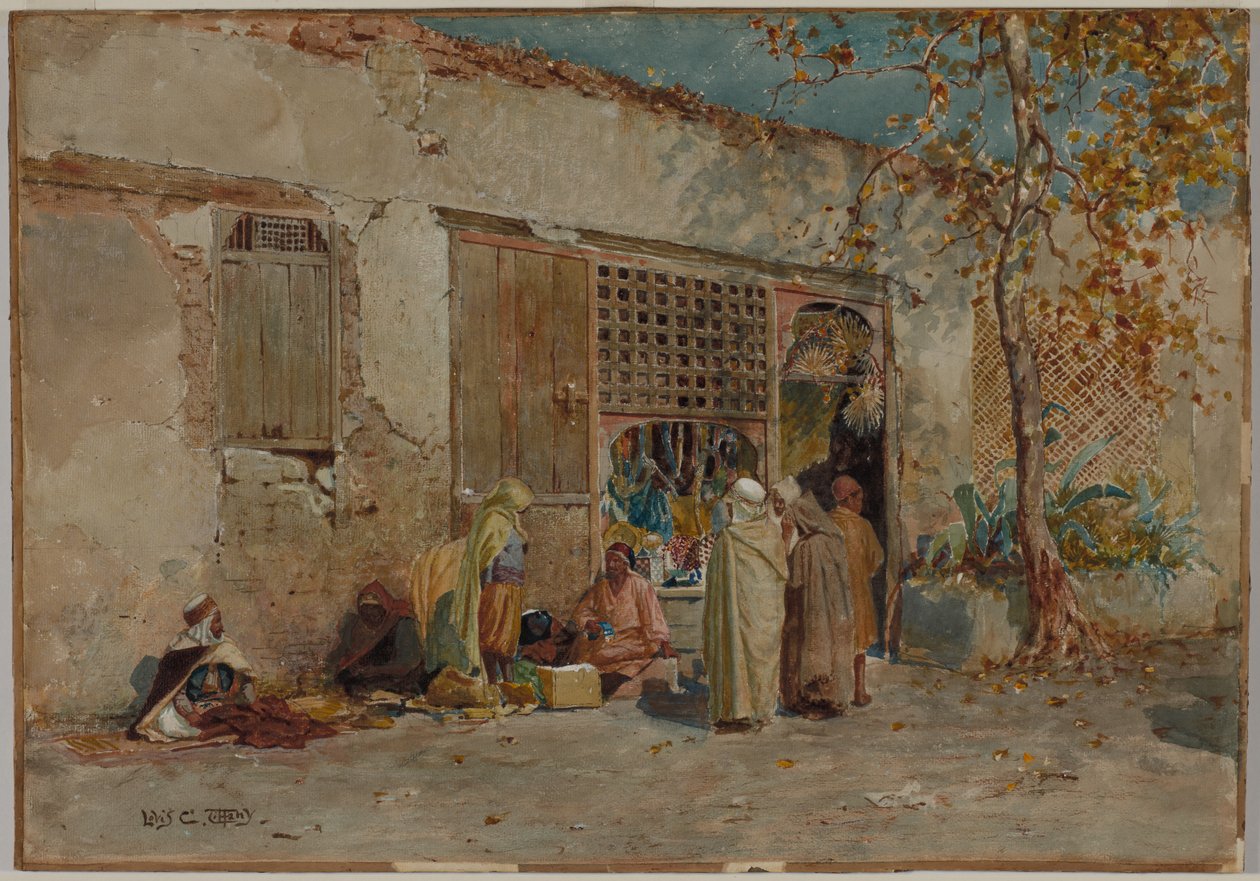 Moroccan Scene, c. 1871 by Louis Comfort Tiffany