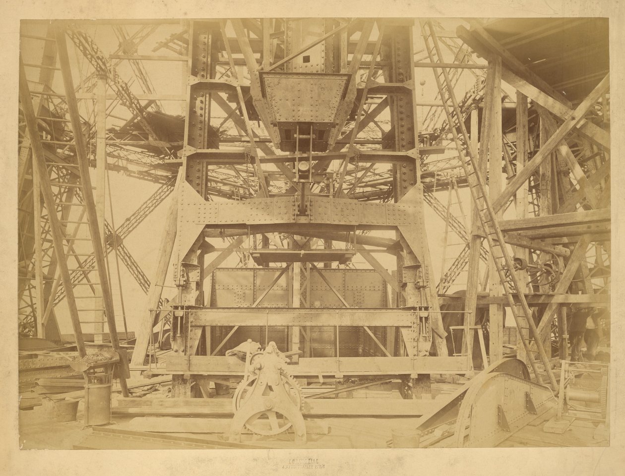 Elevator Machinery by Louis Emile Durandelle