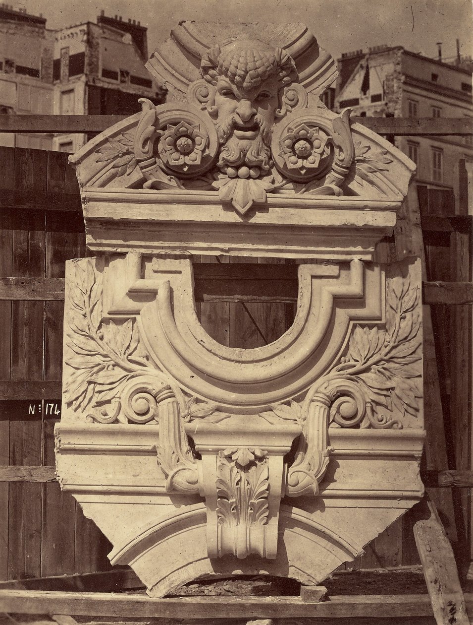 Protruding Tables. Lateral Galleries of the Grand Staircase by Louis Emile Durandelle