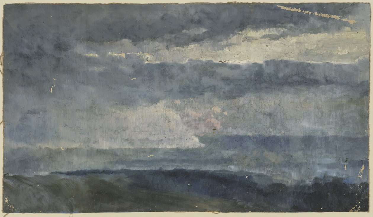 Oil Study (Clouds) by Louis Eysen