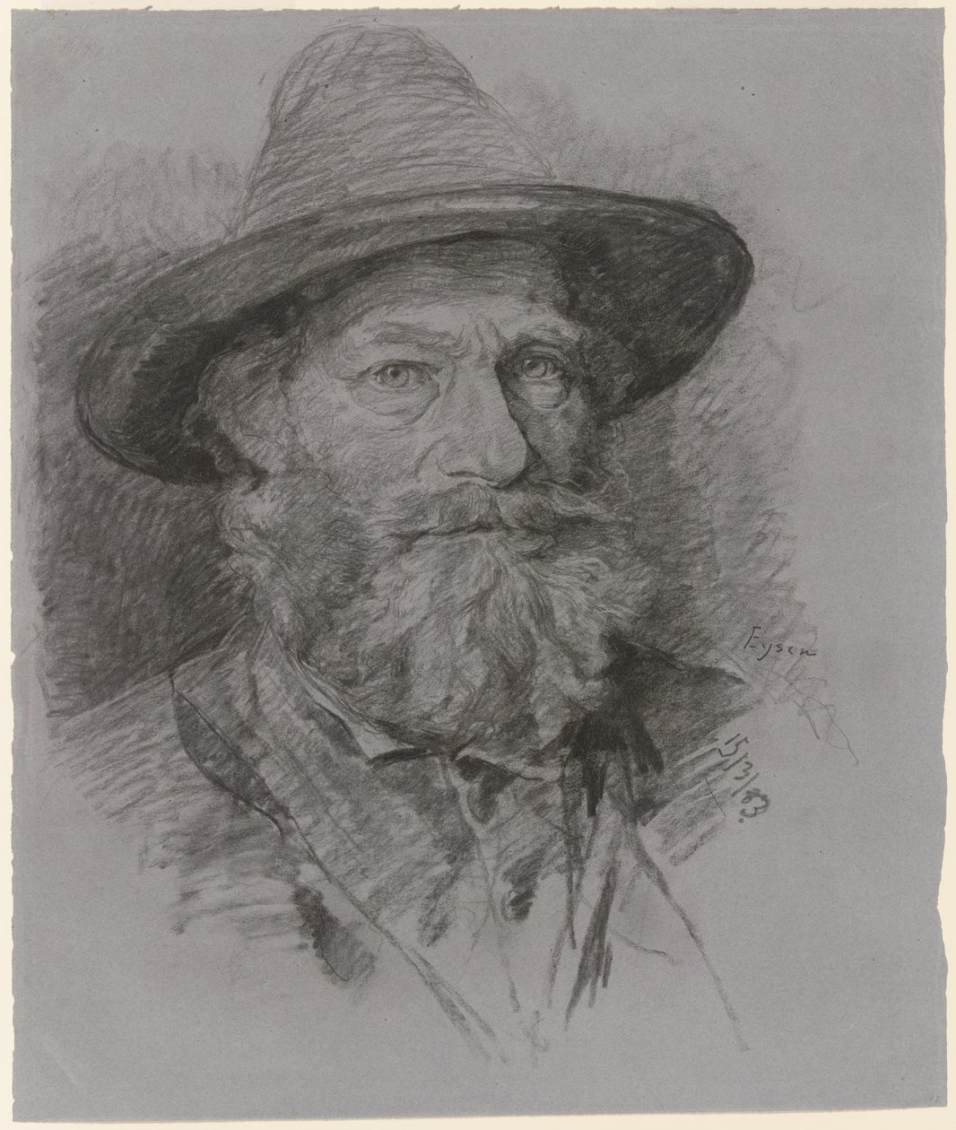 Portrait of Cousin Hils by Louis Eysen
