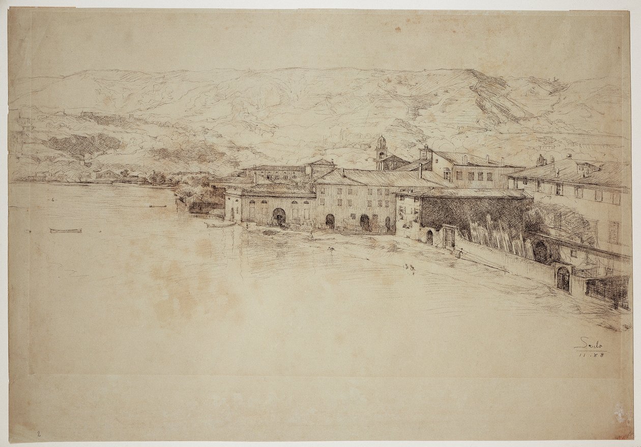 Salò at Lake Garda by Louis Eysen