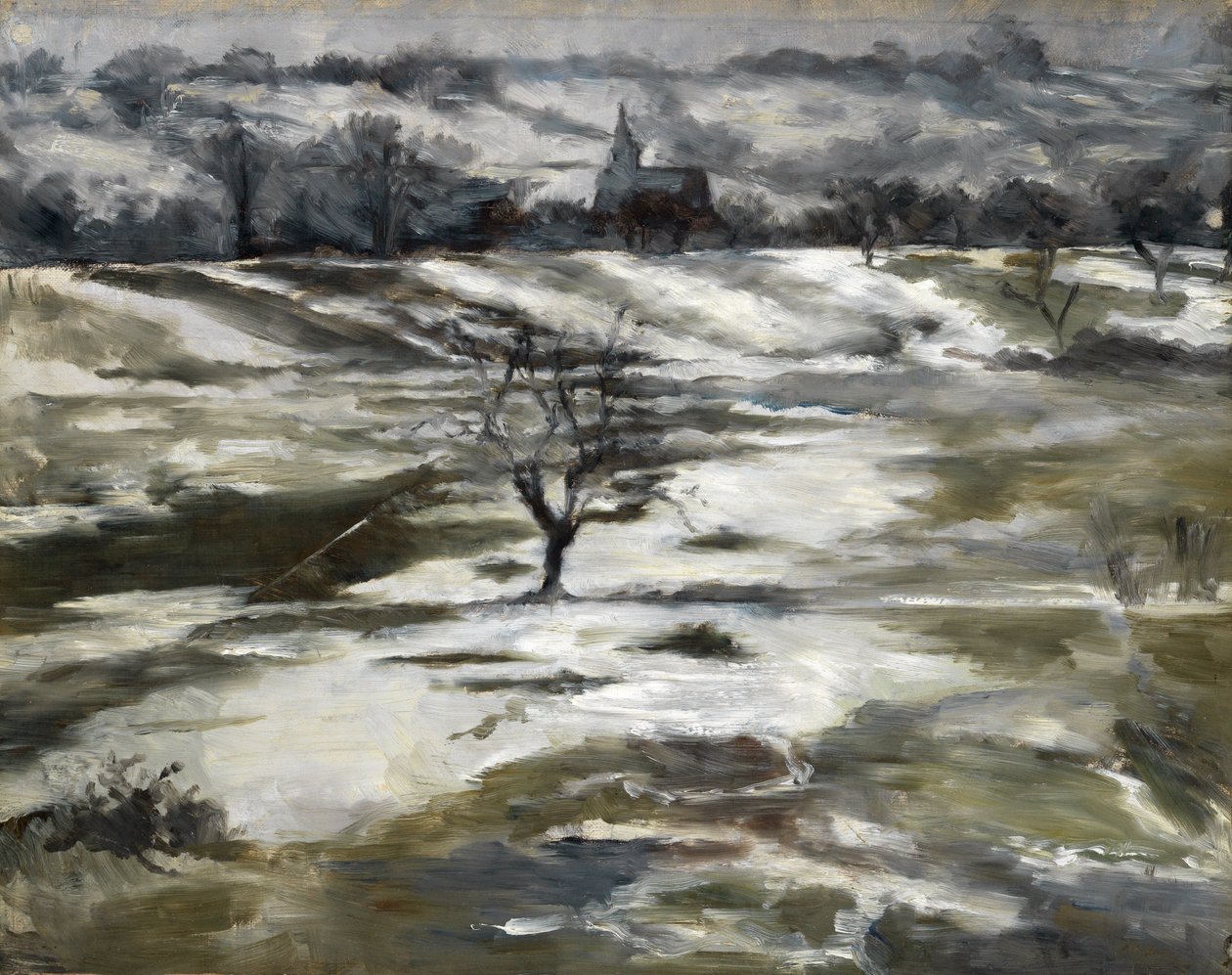 Taunus Landscape in Early Spring by Louis Eysen