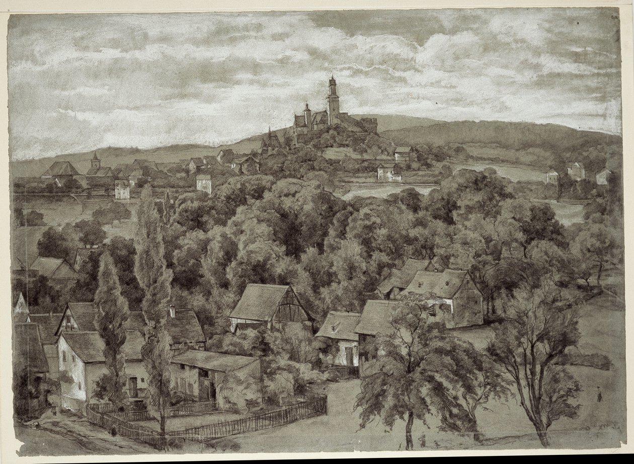 View of Kronberg by Louis Eysen