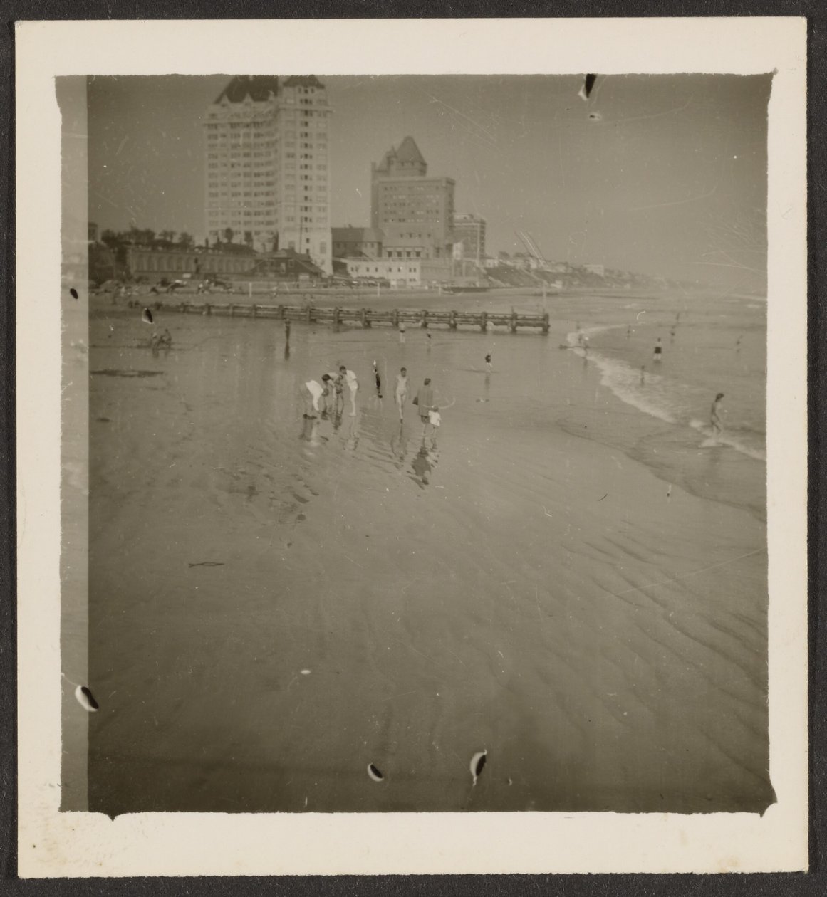 Beach Scene by Louis Fleckenstein