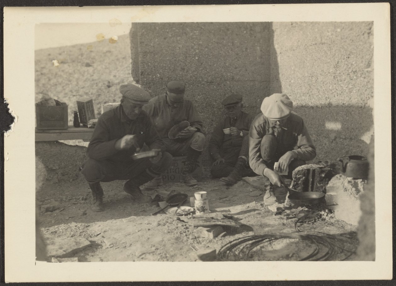 Campfire Meal by Louis Fleckenstein