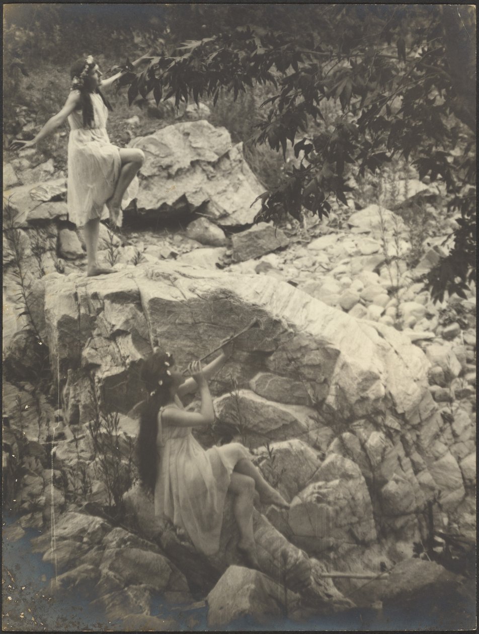 Dancers on Rocks by Louis Fleckenstein