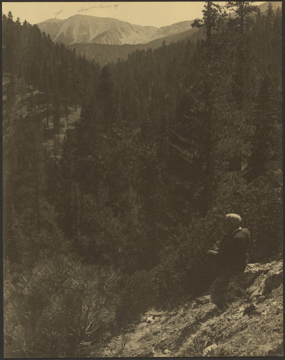 Distant View of Mt. Gorgonio by Louis Fleckenstein